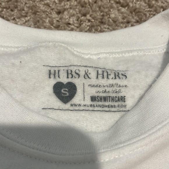 Hello My Name Is Taken Cropped Crewneck | Size Small - Picture 4 of 6